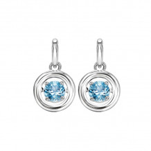 Gems One Silver (SLV 995) Rhythm Of Love Fashion Earrings - ROL2049B