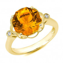 Stanton Color 14k Gold Citrine Ring