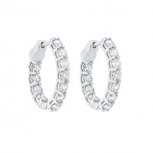 Gems One 14Kt White Gold Diamond (4Ctw) Earring - FE1239-4WC