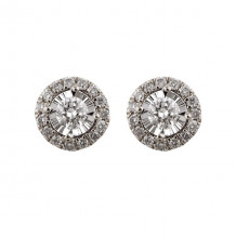 Gems One 14Kt White Gold Diamond (1/4Ctw) Earring - ER30359-4WD