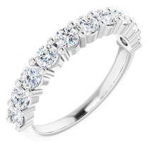 Platinum 9/10 CTW Diamond Anniversary Band - 12287760022P