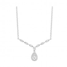 Gems One 14Kt White Gold Diamond (5/8Ctw) Necklace - NK08043-4WC