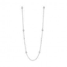 Gems One 14Kt White Gold Diamond (1/2Ctw) Necklace - NK10017-4WF