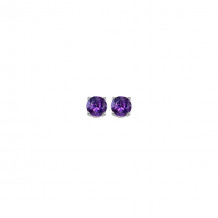 Gems One 14Kt White Gold Amethyst (1/5 Ctw) Earring - EMR30-4W