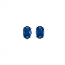 Gems One 14Kt White Gold Sapphire (1/2 Ctw) Earring - ESO53-4W