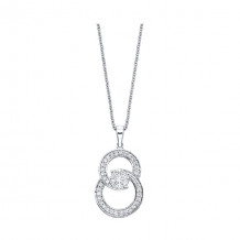 Gems One 10Kt White Gold Diamond (1/2Ctw) Pendant - PD10630-1WD