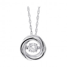 Gems One 14Kt White Gold Diamond (1/6Ctw) Pendant - PD33446-4WD