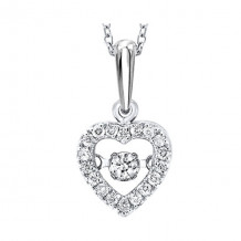 Gems One 10Kt White Gold Diamond (1/5Ctw) Pendant - ROL1021-1WC