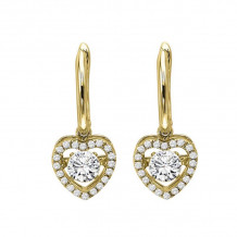 Gems One 14KT Yellow Gold & Diamond Rhythm Of Love Fashion Earrings  - 3/4 ctw - ROL1016-4YC