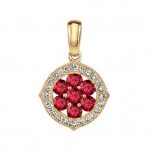 Stanton Color 14k Gold Ruby Pendant