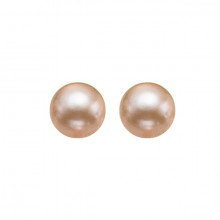 Gems One Silver Pearl (2 Ctw) Earring - FPPS9.5-SS