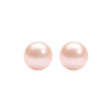 Gems One Silver Pearl (2 Ctw) Earring - FOPS9.5-SS