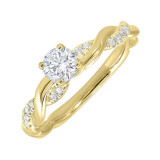 Gems One 14Kt Yellow Gold Diamond(1/2Ctw) Ring - RG65945-4YC photo