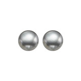 Gems One Silver Pearl (2 Ctw) Earring - FGPS9.5-SS photo