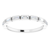 14K White 1/4 CTW Anniversary Band - 123020600P photo 3