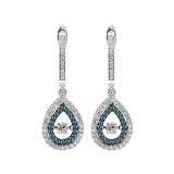 Gems One 14KT White Gold & Diamond Rhythm Of Love Fashion Earrings  - 1/2 ctw - ROL2017-4WCBL photo