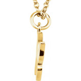 14K Yellow Tiny Poshu00ae Butterfly 16-18 Necklace - 857901001P photo 2