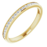 14K Yellow 1/5 CTW Diamond Anniversary Band - 123015601P photo