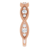 14K Rose 1/2 CTW Diamond Anniversary Band - 123441602P photo 4