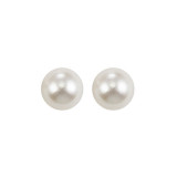 Gems One Silver Pearl (2 Ctw) Earring - FWPS8.0-SS photo