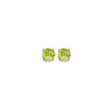 Gems One 14Kt White Gold Peridot (1/2 Ctw) Earring - EDR40-4W photo