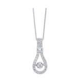 Gems One 14Kt White Gold Diamond (1/3Ctw) Pendant - PD10532-4WC photo