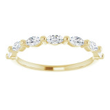 14K Yellow 1/2 CTW Diamond Anniversary Band - 1236026010P photo 3