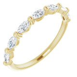 14K Yellow 1/2 CTW Diamond Anniversary Band - 1236026010P photo