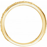 14K Yellow Stackable Ring - 51700102P photo 2