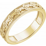 14K Yellow Stackable Ring - 51700102P photo