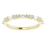 14K Yellow 1/4 CTW Diamond Anniversary Band - 123092614P photo 3