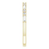 14K Yellow 1/4 CTW Diamond Anniversary Band - 123092614P photo 4