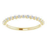 14K Yellow 1/5 CTW Diamond Anniversary Band - 1236026014P photo 3