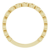 14K Yellow Stackable Ring - 51702102P photo 2