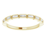 14K Yellow 1/5 CTW Diamond Anniversary Band - 123020605P photo 3