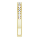 14K Yellow 1/2 CTW Diamond Anniversary Band - 12298160009P photo 4