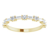 14K Yellow 1/2 CTW Diamond Anniversary Band - 123621601P photo 3