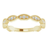 14K Yellow 1/5 CTW Diamond Anniversary Band - 123093601P photo 3