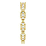 14K Yellow 1/5 CTW Diamond Anniversary Band - 123093601P photo 4