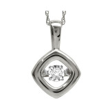 Gems One 14KT White Gold & Diamond Rhythm Of Love Neckwear Pendant  - 1/5 ctw - ROL1128-4WC photo