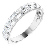 Platinum 3/4 CTW Diamond Anniversary Band - 123955603P photo