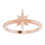 14K Rose Starburst Ring - 51945103P photo 3