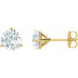 14K Yellow 1 CTW Diamond Stud Earrings - 6623360127P photo