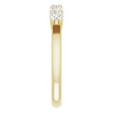 14K Yellow 1/2 CTW Diamond Anniversary Band - 1239706013P photo 4