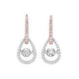 Gems One 10Kt White Rose Gold Diamond (1/4Ctw) Earring - ER10503-1WPL photo