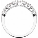 Platinum 1 CTW Diamond Anniversary Band - 653561603P photo 2