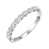 Gems One 14Kt White Gold Diamond(1/8Ctw) Ring - FR1083-4WD photo