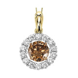 Gems One 14KT Yellow Gold & Diamond Rhythm Of Love Neckwear Pendant  - 3/4 ctw - ROL1042-4YCDB photo