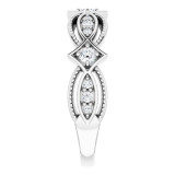 14K White 1/3 CTW Diamond Anniversary Band - 123324600P photo 4