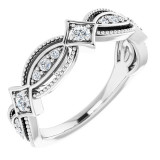 14K White 1/3 CTW Diamond Anniversary Band - 123324600P photo